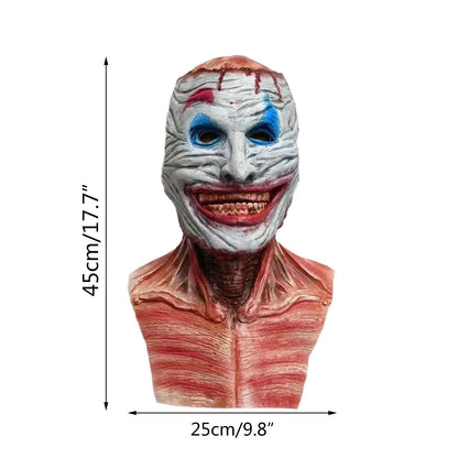 Halloween Double-layer Ripped Bloody Mask