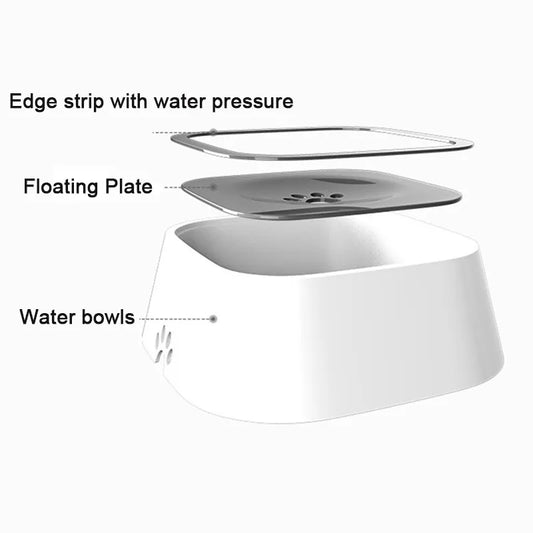 Spill-Free Water Bowl